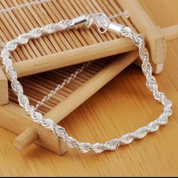 NEW Stamped 925 Silver Bracelet - Picture 3 of 3